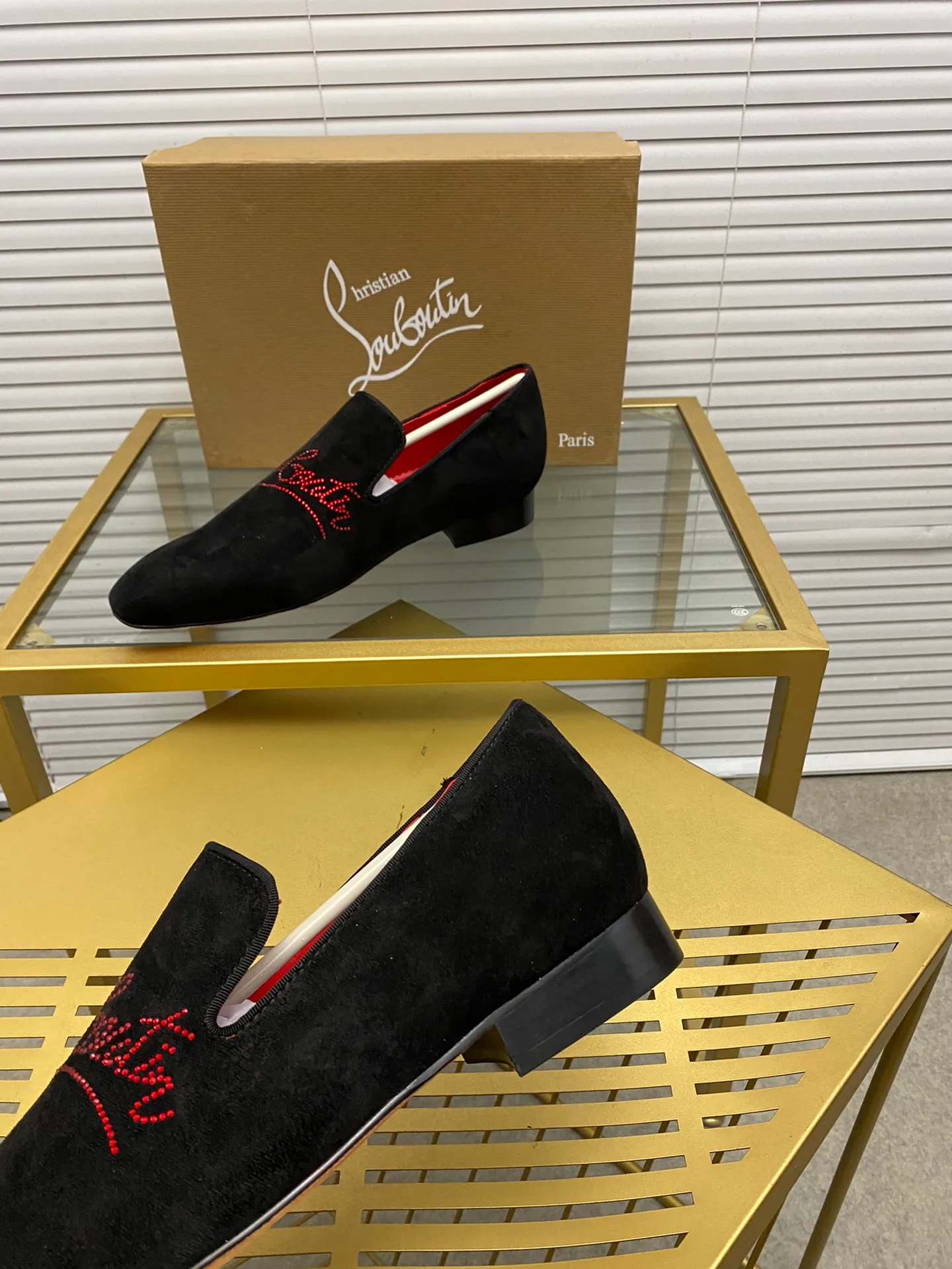 (Customized model) Ex-factory price is 500. christian louboutin2023 latest model (CL red sole shoes) counter series, casual sneakers for couples 📢 📢 📢 exclusive hot style release 🎈🎈💪 movable latex feet 👻 finished outsole line [satisfied] 😝Female 35-40# Male 38#-46, global supply😝 [Top version]: Original imported genuine leather upper, top original leather lining, original molded TPU outsole, original 1:1 detail processing, original shoe last,